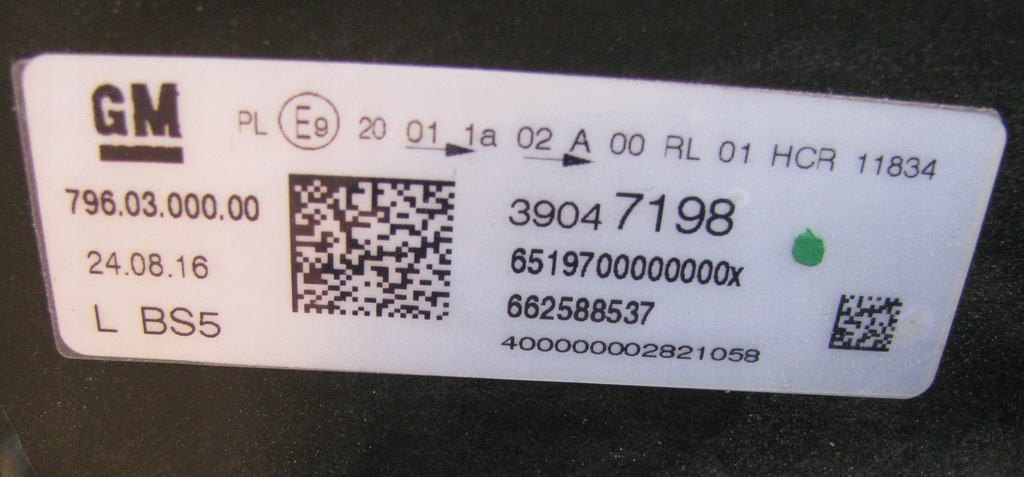 фото №9, Opel astra v 5 k 2015- фара лампа europa led