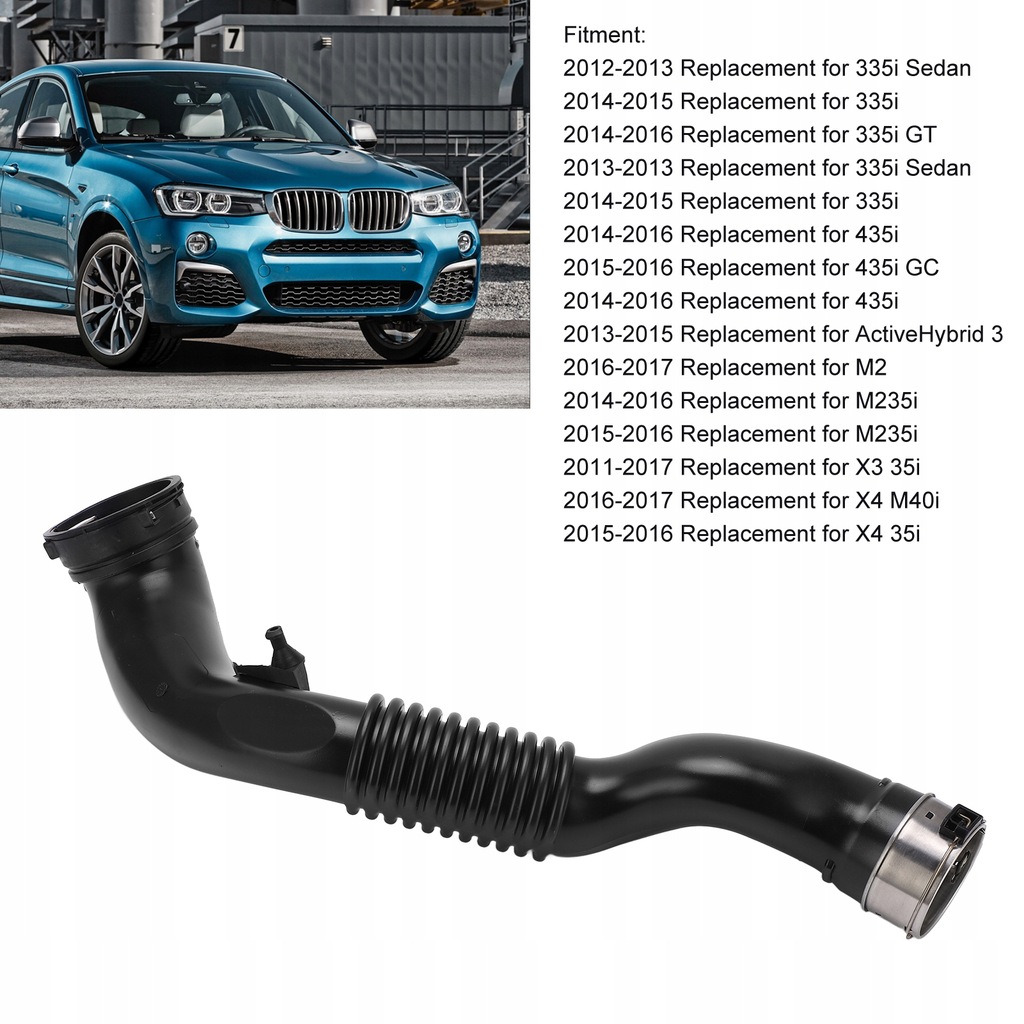 фото №16, Wąż впуск воздуха интеркулер do корпус