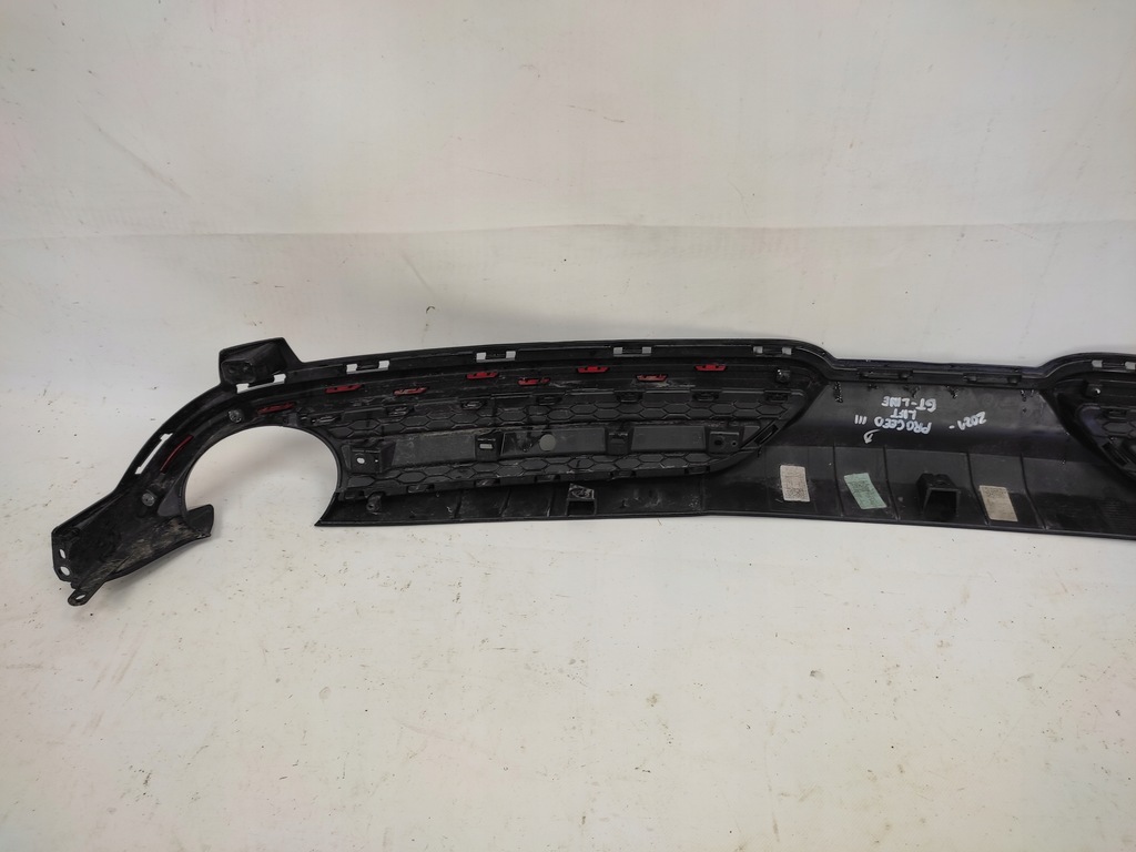 фото №10, Kia pro ceed iii lift gt спойлер диффузор бампера заднего задняя 2021-