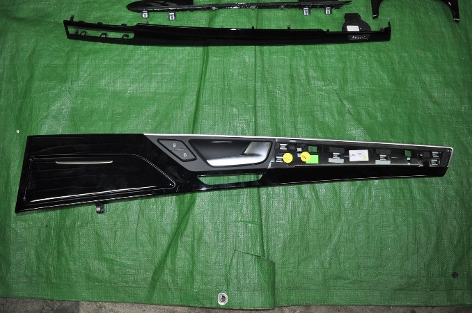 фото №13, Накладки декоративные декоры чёрные audi a8 d4 long