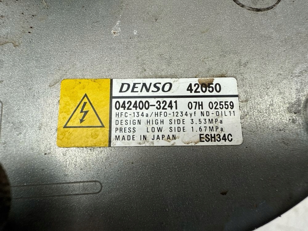 фото №10, Toyota bz4x 2024 компресор кондиціонера