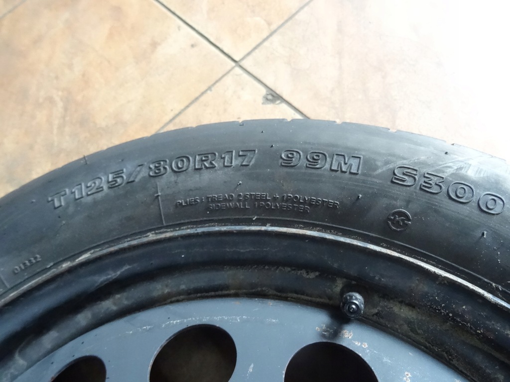 фото №4, Volvo s60 колесо докатка r17 17' 2