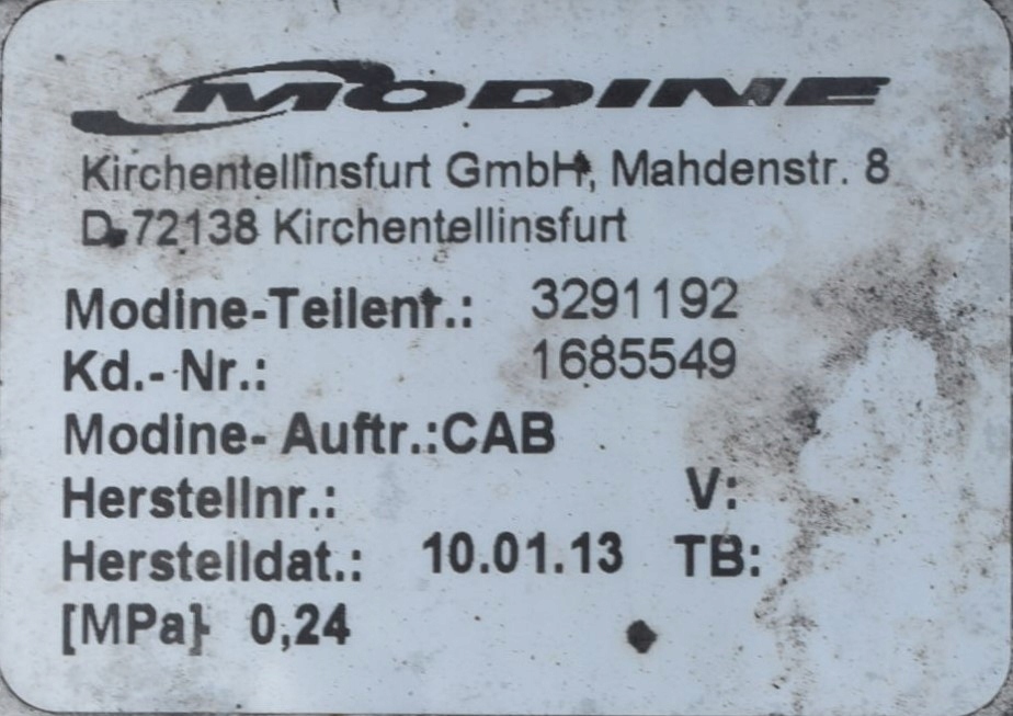 фото №5, Радіатор повітря інтеркулер daf cf