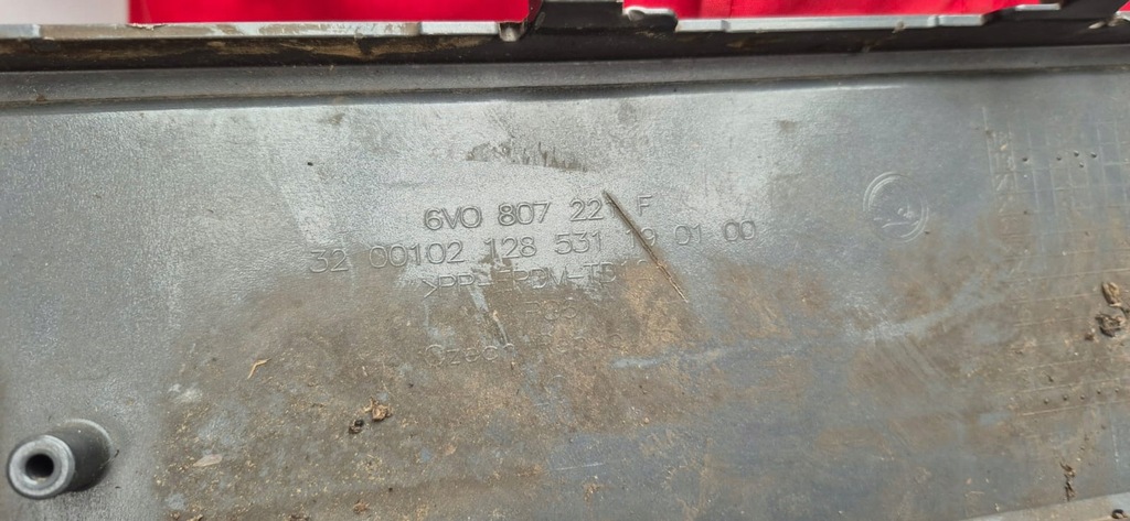 фото №10, Skoda fabia iii 3 lift 18-21 бампер перед передній 6v0807221f