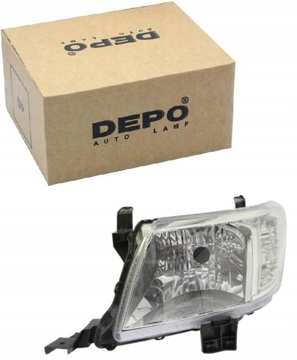 фото №1, Фара лампа передняя левая toyota hilux vii 2.5 3.0 2004-