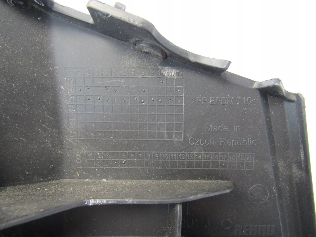 фото №9, Skoda yeti направляющая бампера левый перед 5la807177