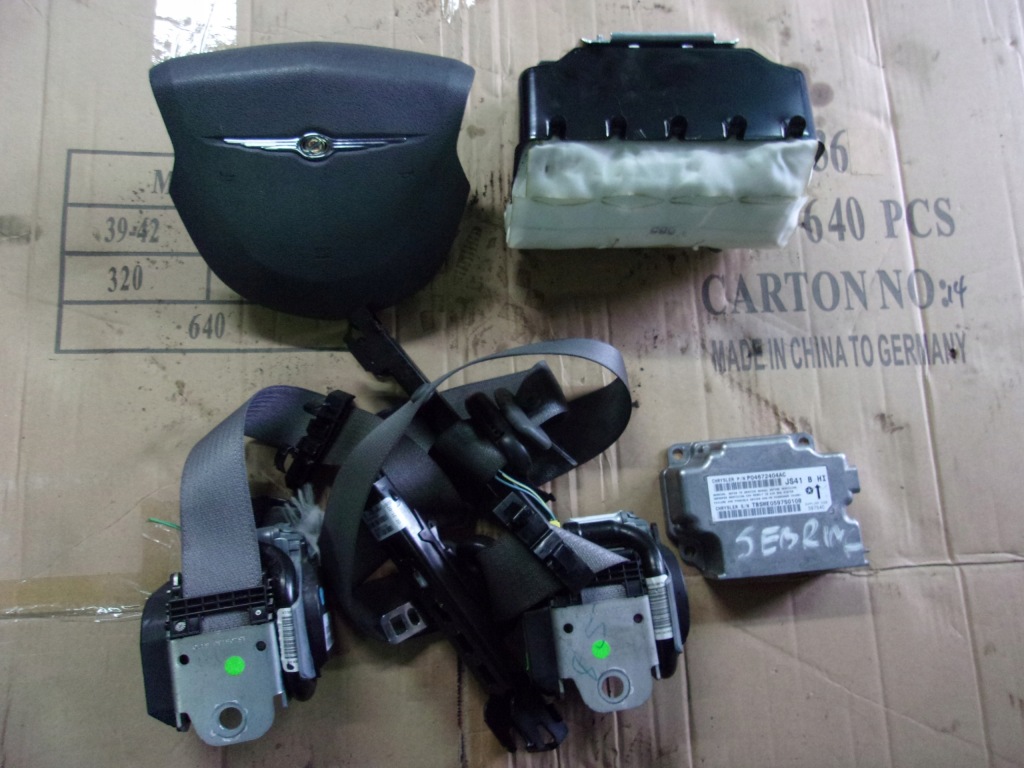 фото №1, Chrysler sebring 07-12 air bag подушка комплект