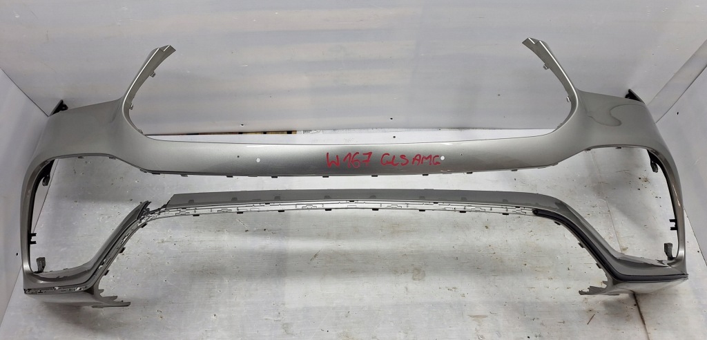 фото №1, Mercedes gls 167 w167 amg бампер передний перед решётка правая