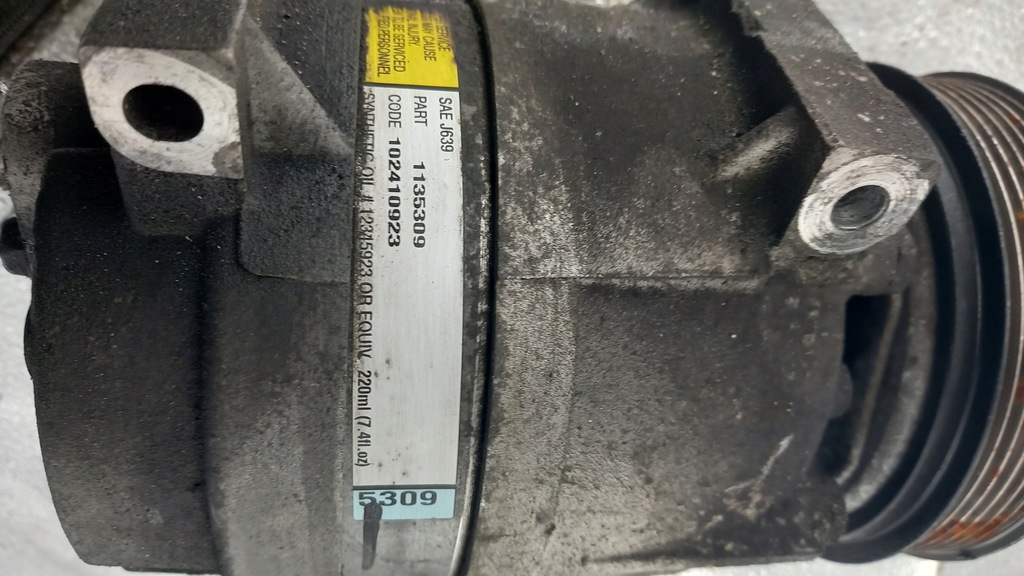 фото №3, Компрессор кондиционера renault megane scenic 01