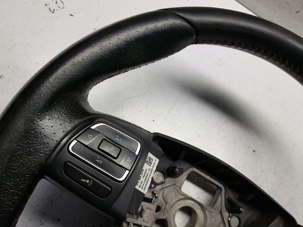 фото №6, Seat leon 2 ii lift 09-12r fr повітропровід шкіряний