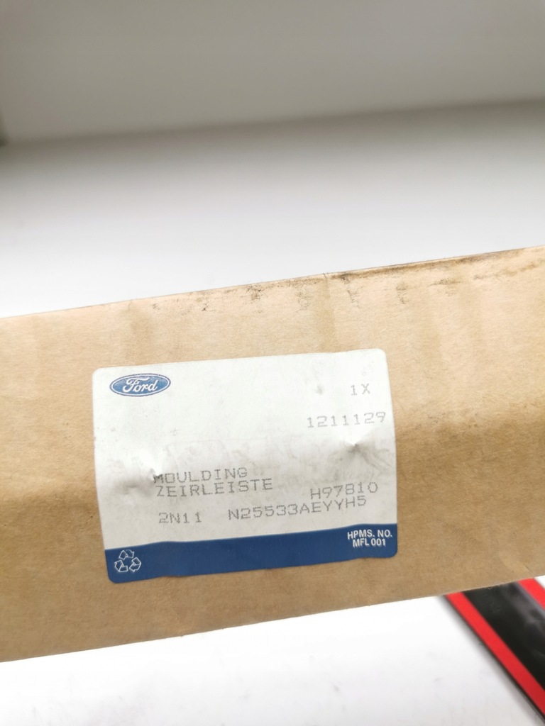 фото №10, Молдинг лівий задня ford fiesta 01-08 / fusion 01-12 cbk оригінальний номер 1211129