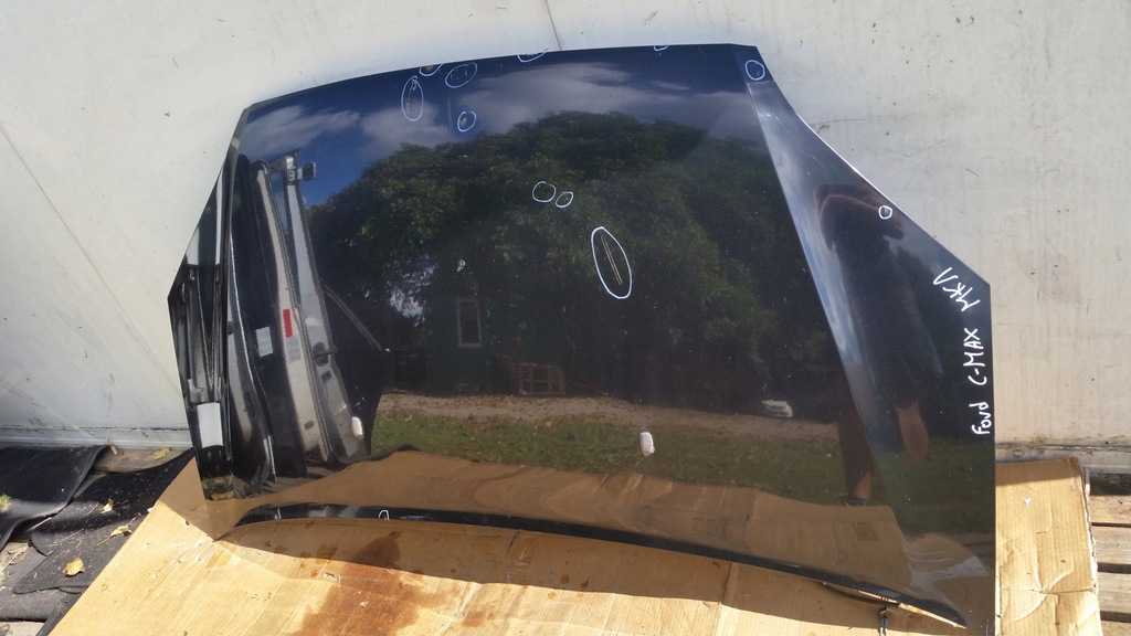 фото №8, Капот перед ford c-max mk1 03-07