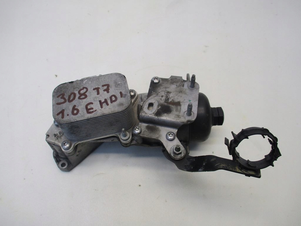фото №1, Корпус фильтра масла peugeot 308 t7 1.6 ehdi