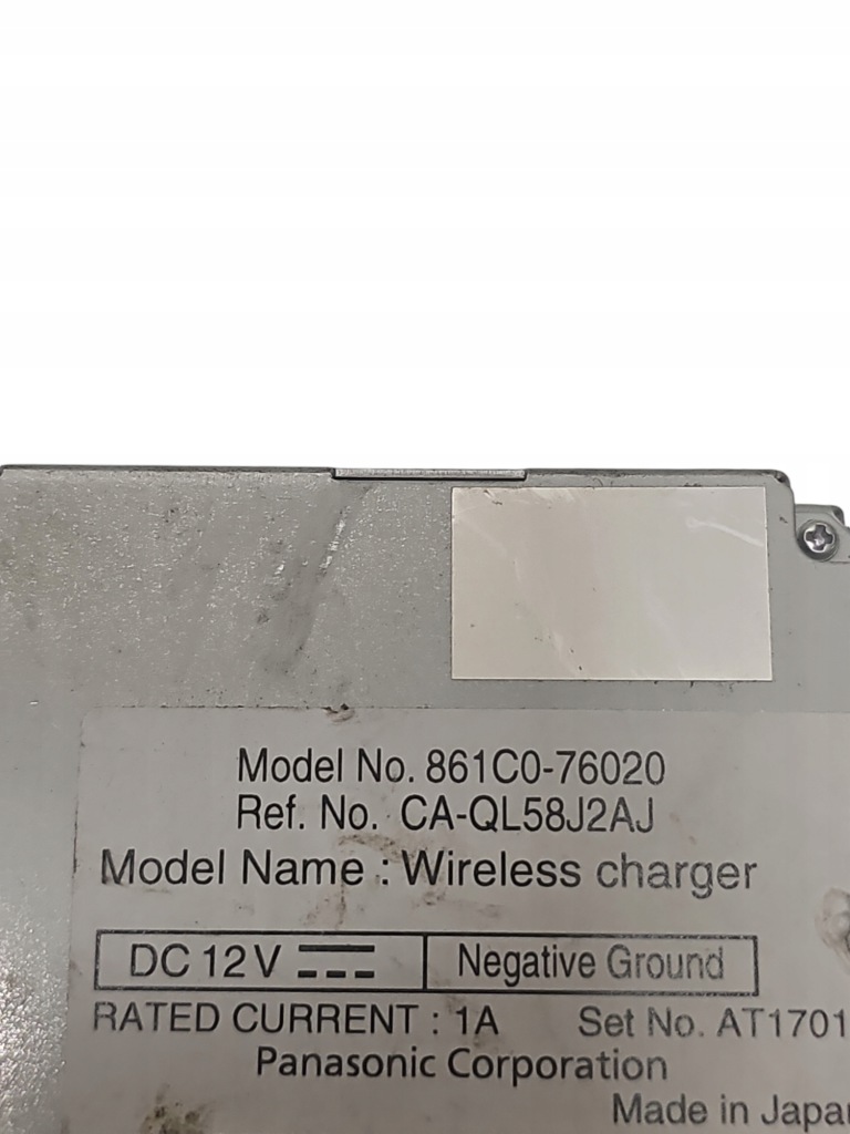 фото №3, Модуль зарядное устройство беспроводная lexus ux 861c0-76020