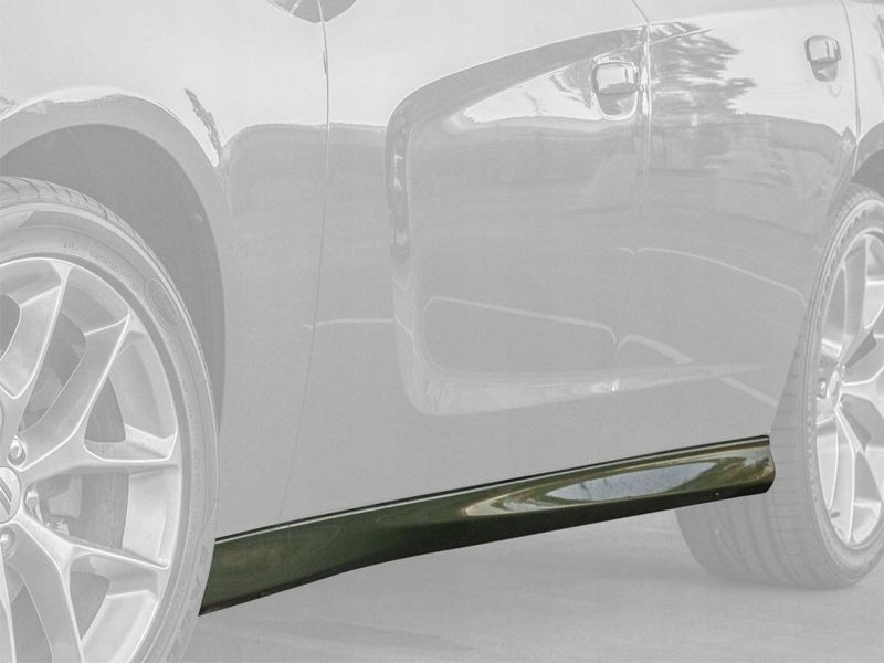 фото №8, Накладка порог пороги комплект dodge charger srt 15-