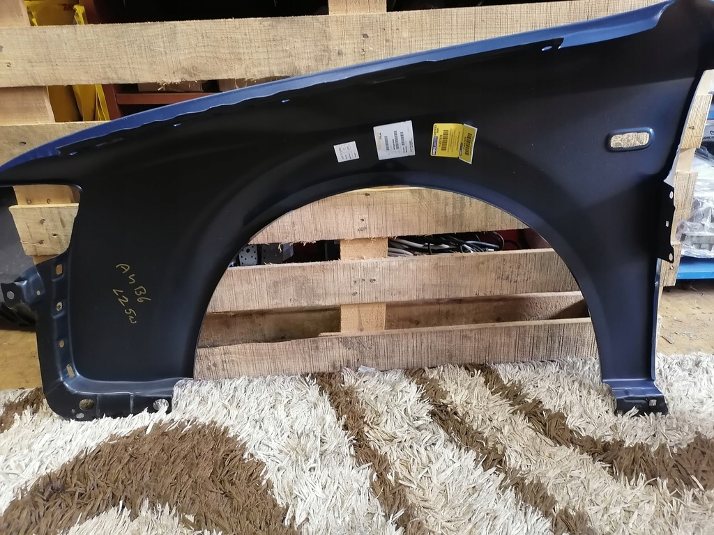 фото №10, Крыло правый audi a4 b6 lz5w оцинковка