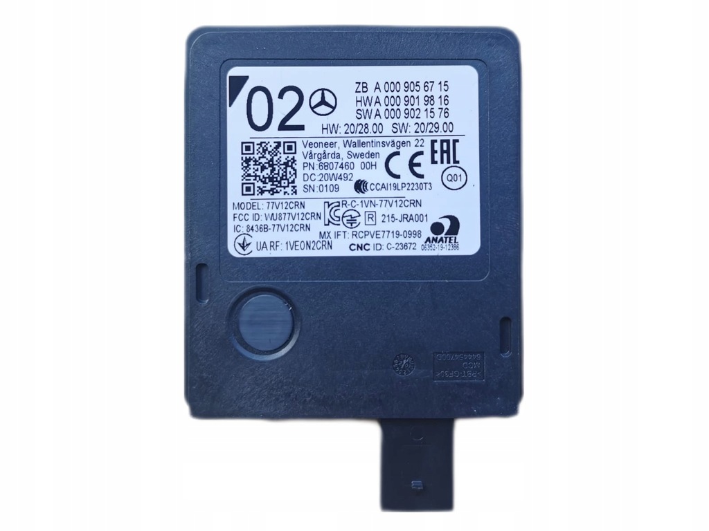 фото №7, Новий оригінальний радар датчик датчик radarowy mercedes eqs x296 v297