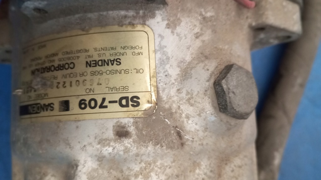 фото №9, Компрессор кондиционера peugeot citroen sd-709 renault 19 volvo 440