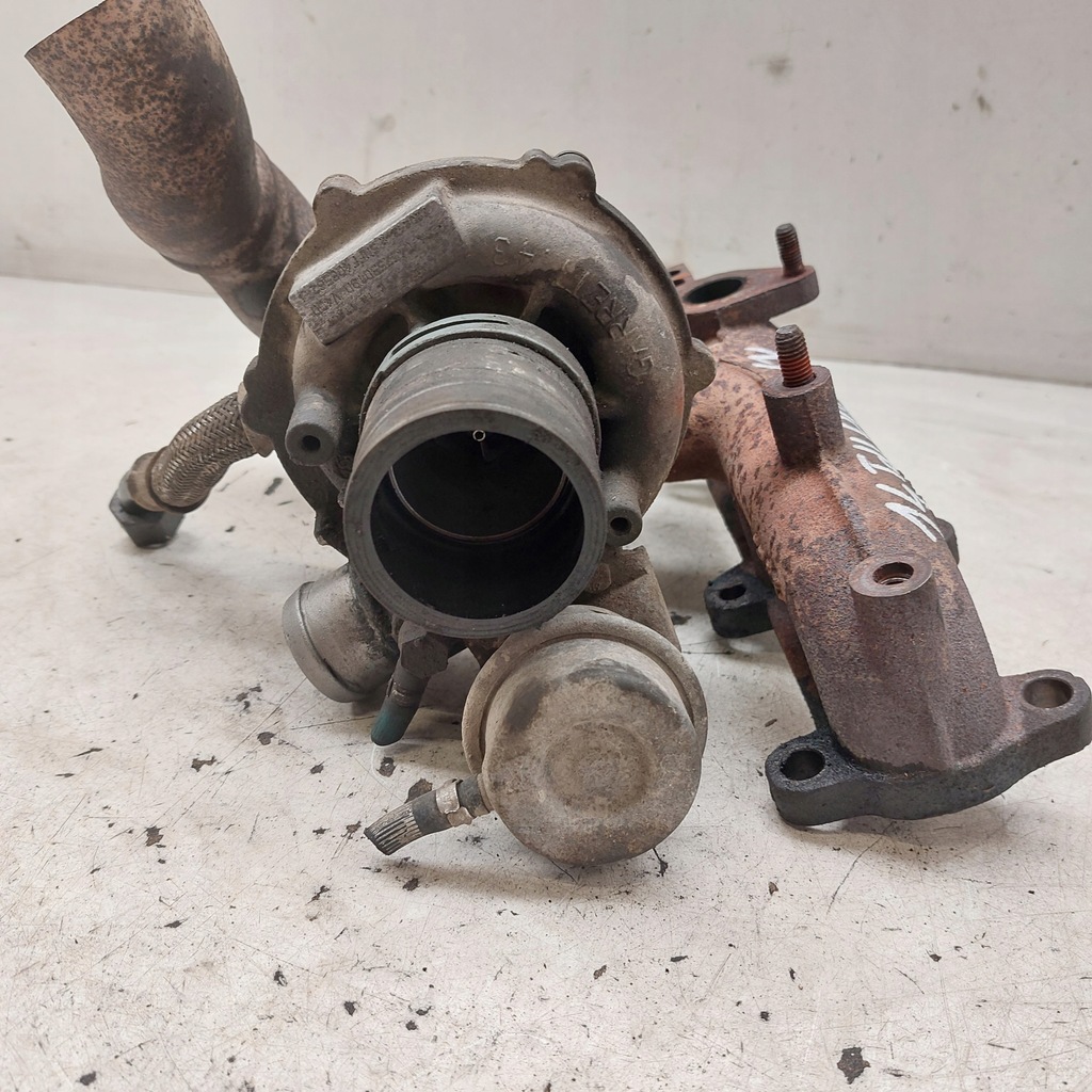 фото №5, Volkswagen polo iv 1,4tdi турбина турбонагнетатель