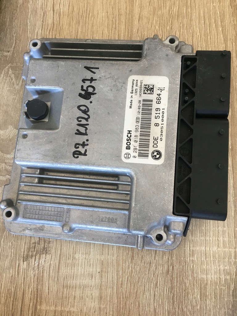 фото №1, Bmw e84 x1 блок керування бортовий комп'ютер двигуна 8519664
