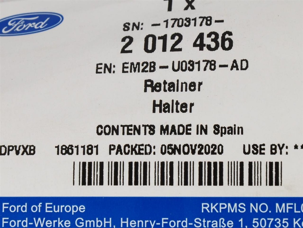 фото №8, Молдинг скло права ford galaxy 15- 18-