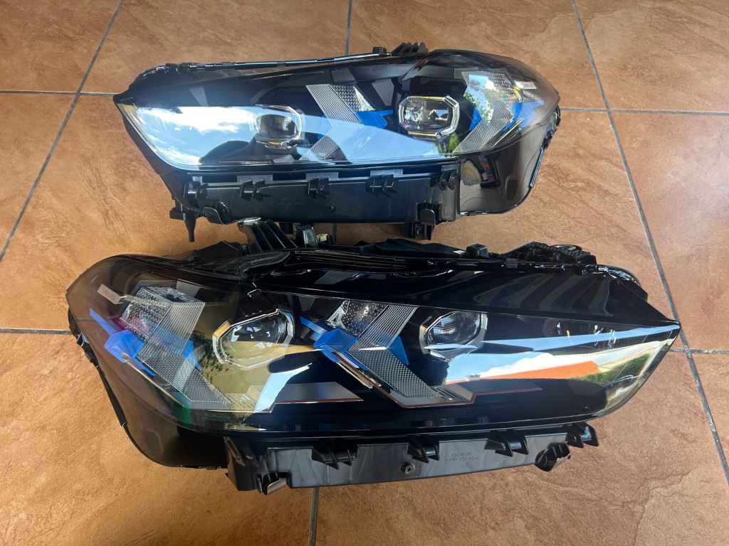 фото №1, Bmw g05 g06 lift лампа фара адаптивний led повний права ліва синій