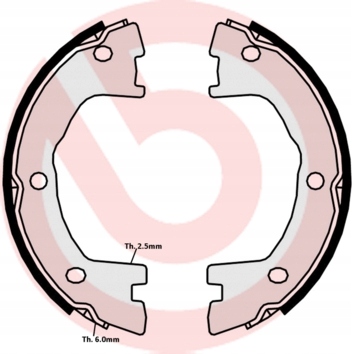 фото №1, Тормозные колодки тормозные brembo s a6 508 sa6508