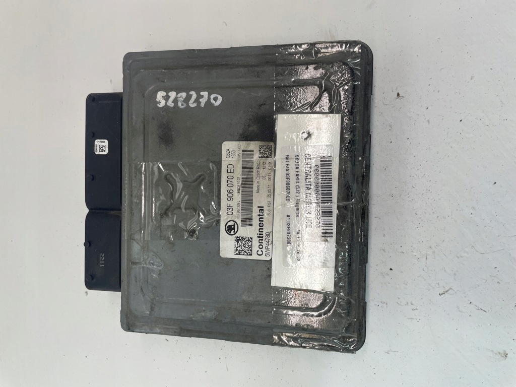 фото №1, Бортовий комп'ютер двигуна vag 03f906070ed 5wp44780