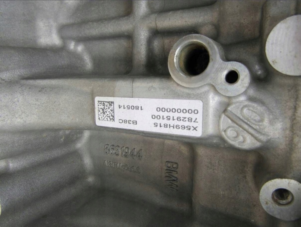 Bmw x1 f48 f46 f45 f40 2018 18i 1.5t двигун двигун b38a15a Оригінал