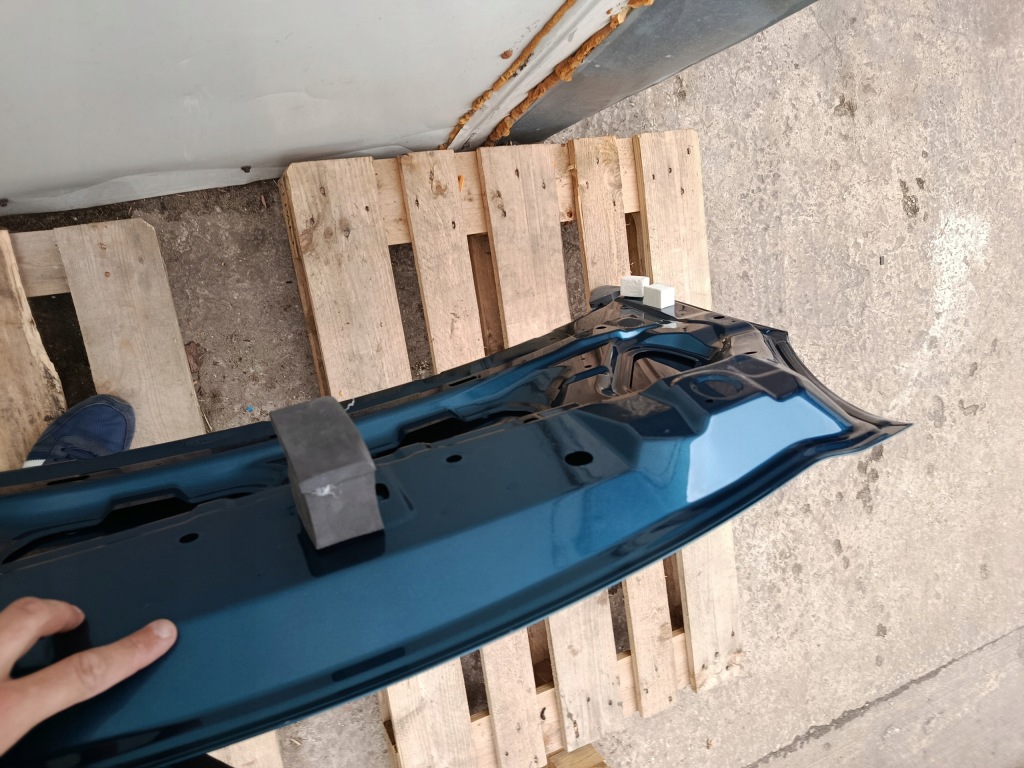 Капот крышка двигателя nissan micra k13 iv 4 рестайлинг  08.13-06.17 лак rbk Цена