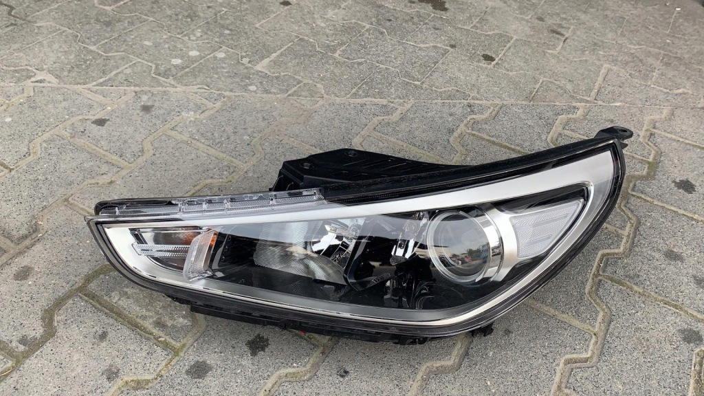 фото №1, Hyundai i30 2017- лампа ліва звичайна перед