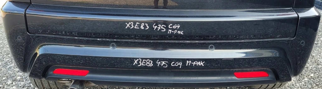 Купить Бампер задняя задний m набор bmw x3 e83 475 black sapphire c64