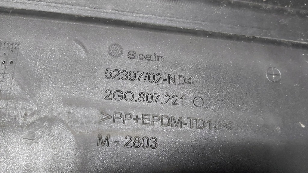 фото №11, Бампер перед передний vw polo vi 6 2g0807221