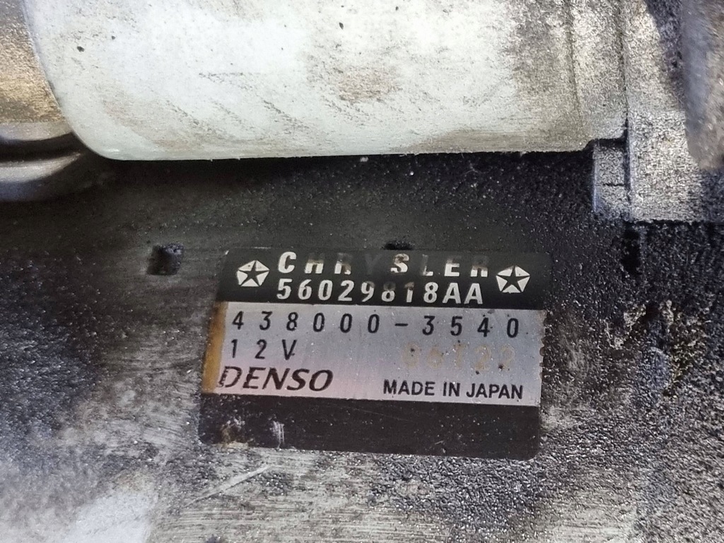 фото №3, Chrysler pacifica 2018 стартер