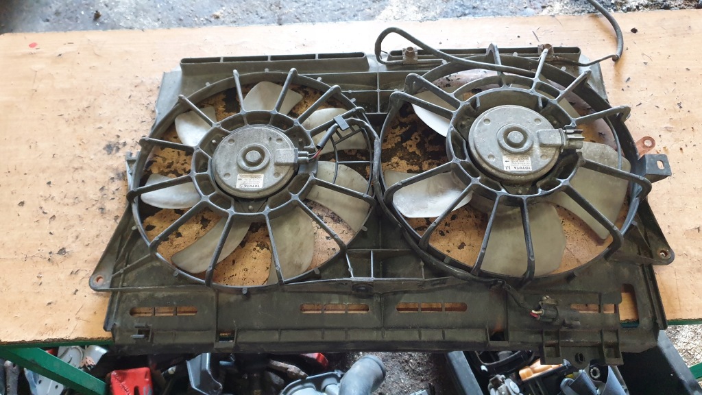 фото №1, Toyota avensis t25 2.2 d-cat вентилятор радіатора