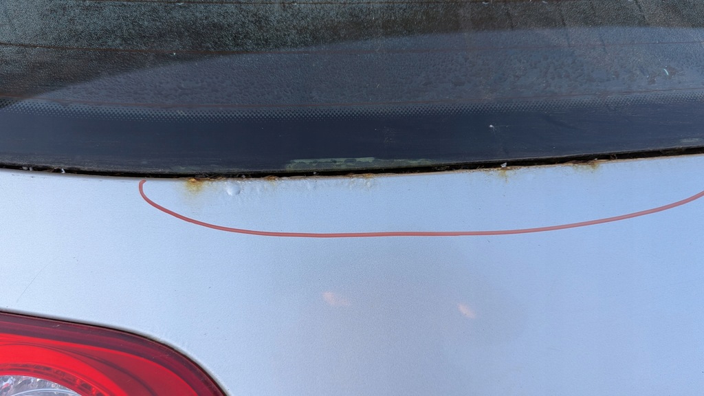 фото №10, Крышка багажника задняя задняя багажника vw passat b6 kombi