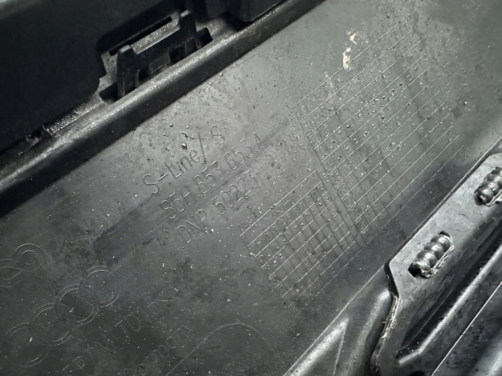 Бампер перед передний audi q6 e-tron 85h s-line 85h807437b + спойлер решётка радиатора Доставка