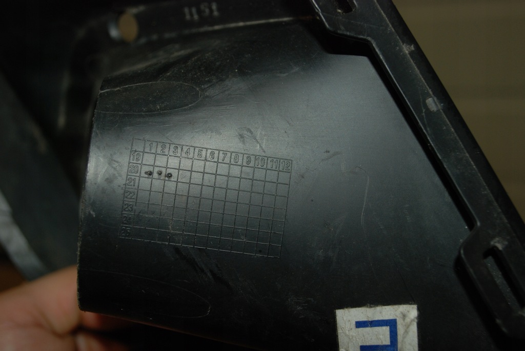 фото №9, Honda jazz 5 v 20 r.- решётка бампера противотуманной фары правый перед 71141-tzb-g1