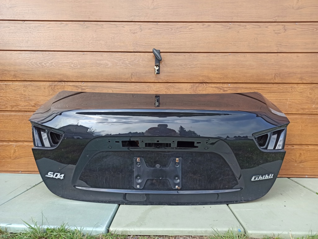 фото №1, Крышка багажника крышка задняя maserati ghibli sq4 815/b идеальное состояние