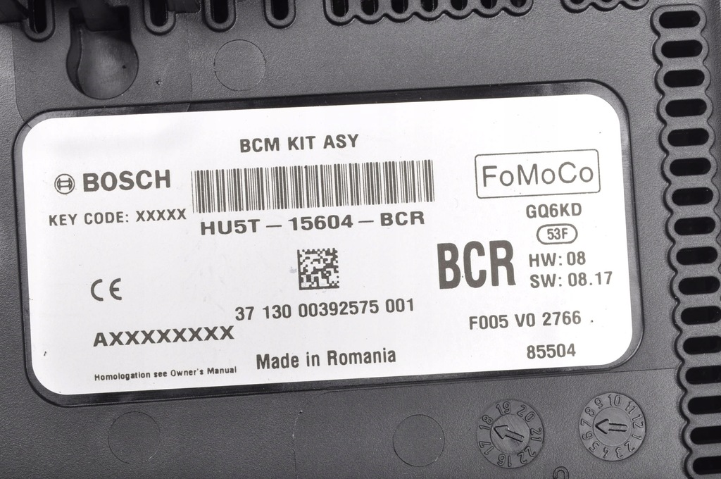 фото №7, Fiesta mk8 1.0 коробка модуль bsi hu5t-15604-bcr