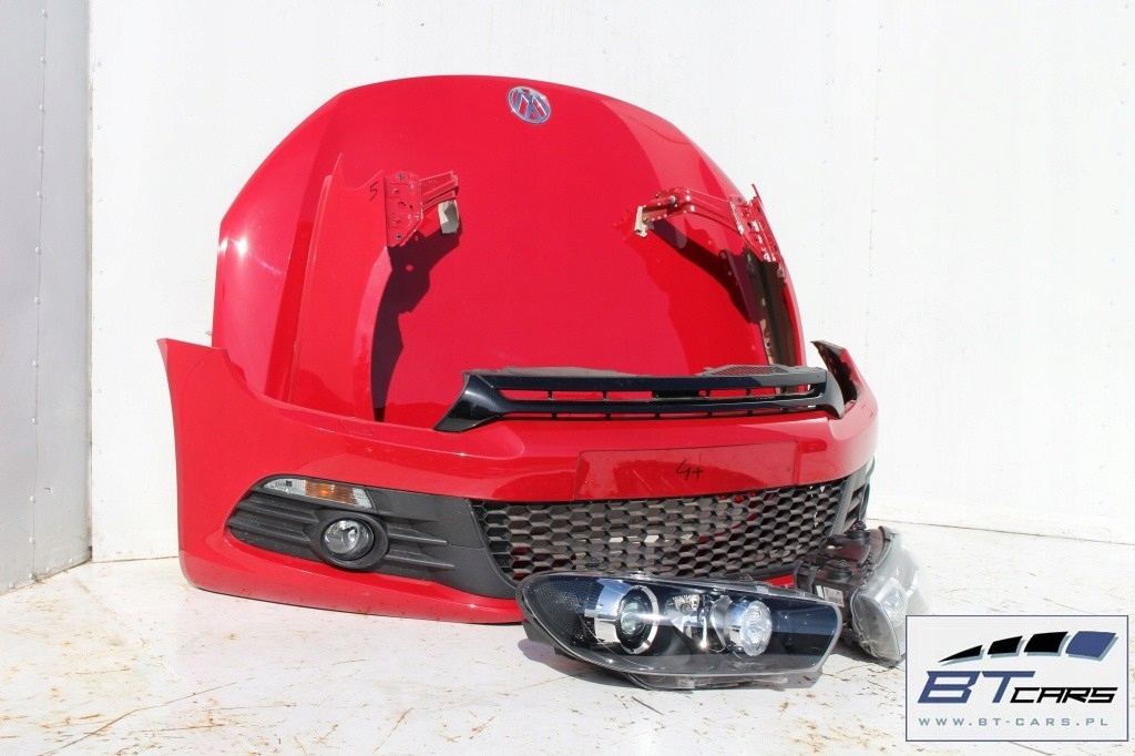 фото №5, Vw scirocco перед крила бампер pas капот балка капот крила бампер pa