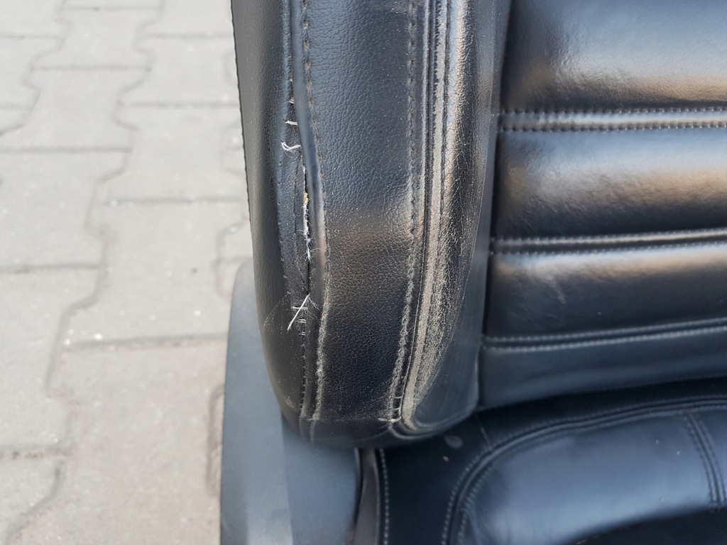 фото №7, Vw passat b7 kombi сиденья кожаный заднее сиденье