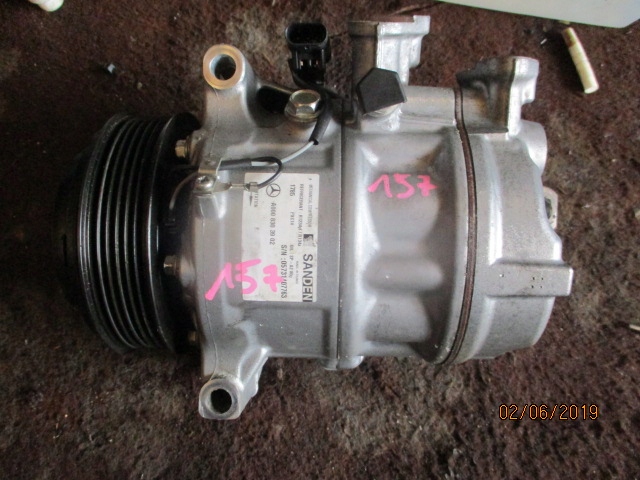 фото №1, 157. компрессор кондиционера mercedes a0008303902