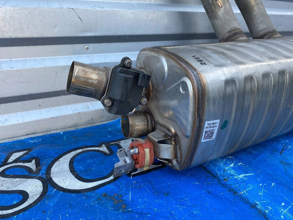 фото №6, Porsche cayenne 9y гасник вихлоп 9y0253601b