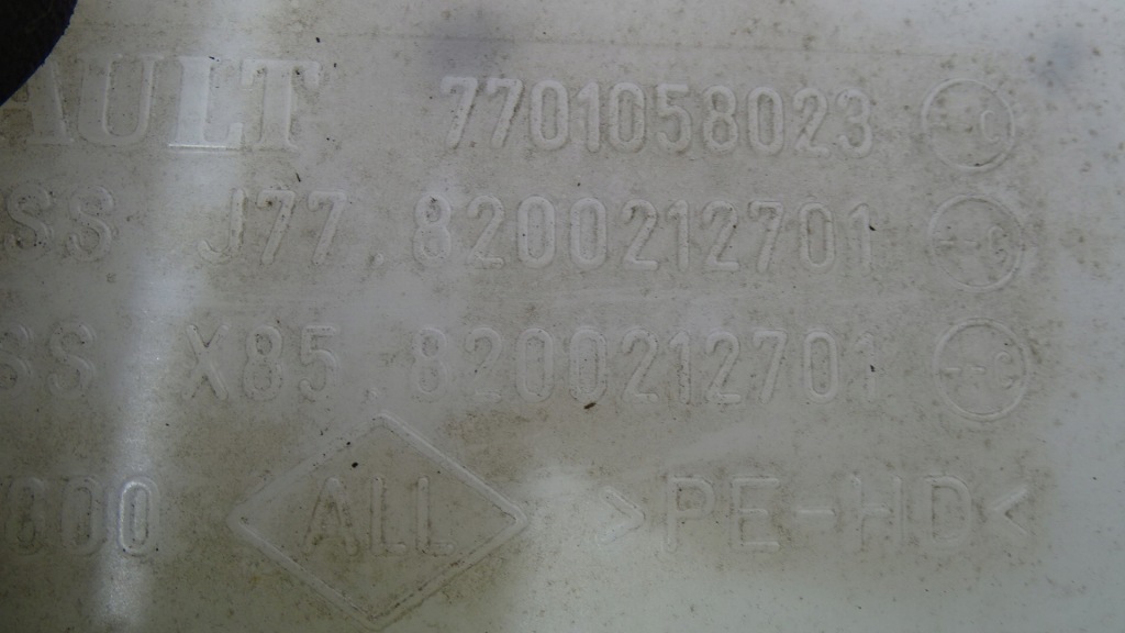 фото №5, Бачок омивача renault modus 1.2 8200212701