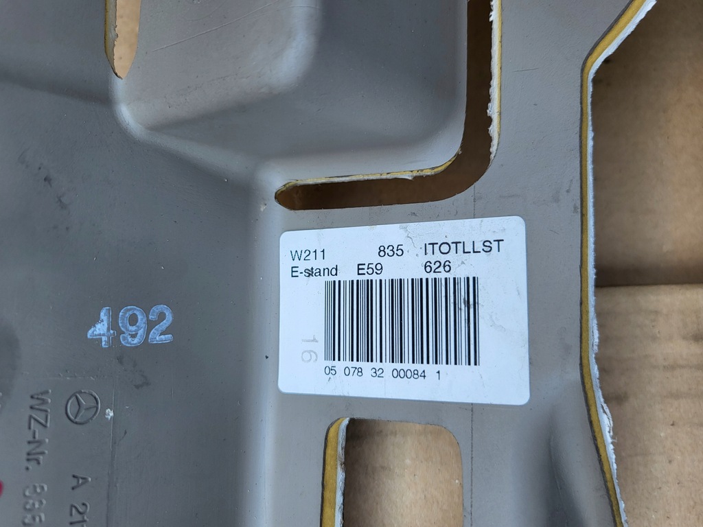 фото №8, Панель приладів приладова консоль панель приладів mercedese e w211 оригінальний номер europa