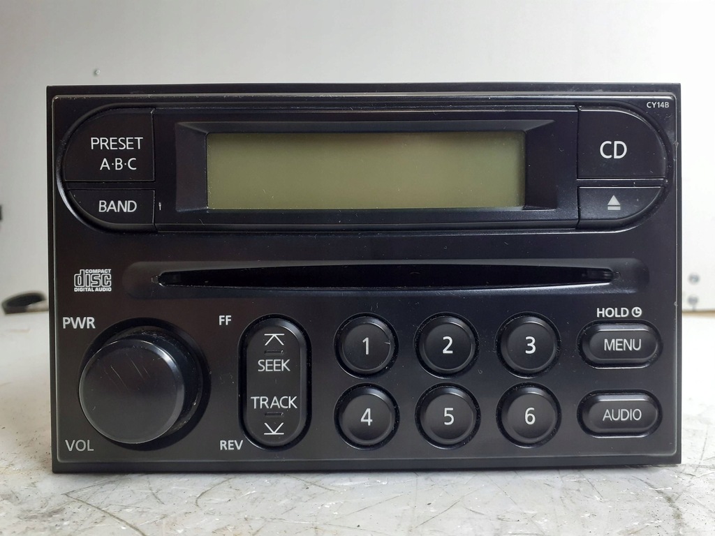 фото №1, Nissan pathfinder r51 2006 панель / радиопроигрыватель cd/dvd/gps 28185 ea021