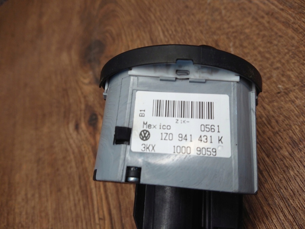 фото №6, Skoda octavia ii 2 выключатель света 1z0941431k