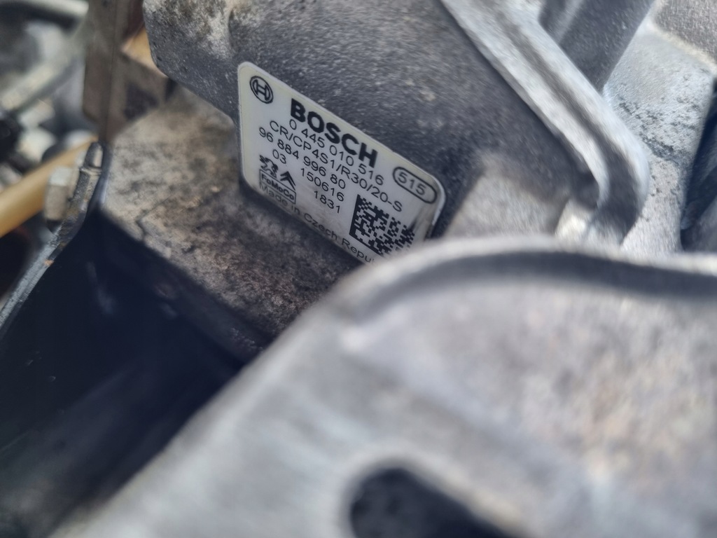 фото №10, Двигатель комплект fiat scudo ii 1.6 hdi mj m-jet multijet 90km 125tyś 9hm 9h07