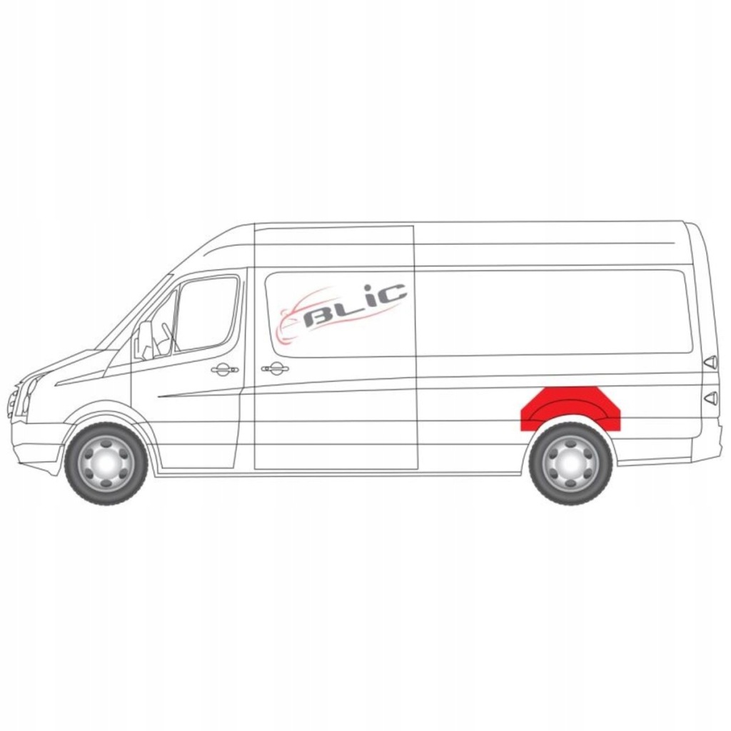 фото №2, Ремкомплект обшивка бік l sprinter crafter 06-18